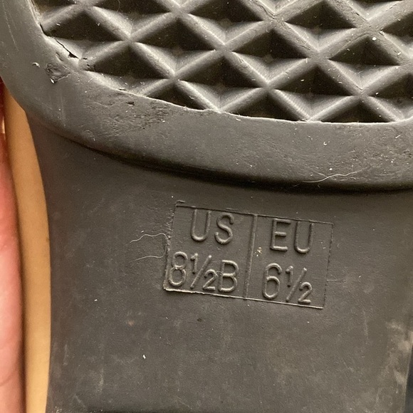 AEROSOLES leather Shoes Womens 8.5 moccasins flats comfort leather Tan Walking - Picture 9 of 11